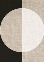 Linen collection - SUN & MOON BLACK