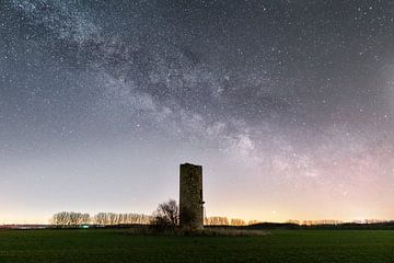 The Milky Way and the Watchtower by Oliver Henze