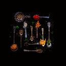 Herbs and spices in all kinds of spoons by Pix-Art By Naomi.k thumbnail