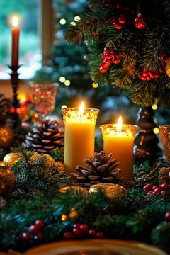 Kerstsfeer van Poster Art Shop