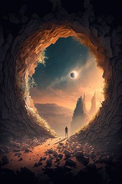 The moon gate: the hole in the wall by Surreal Media