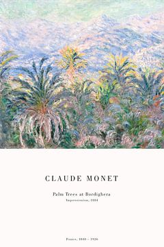 Claude Monet - Palmen bei Bordighera