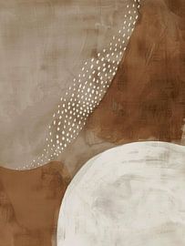 Minimalisme in aardetinten van Carla Van Iersel