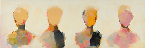 Abstrait Personnes | Femme Figures