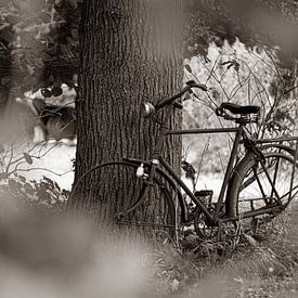 Oude fiets van Erwin Heuver
