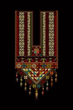 Modèle d'ornement Tatreez 71 sur Richard Laschon