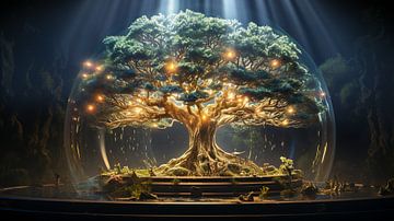 Baum des Lebens mit Erde von Animaflora PicsStock