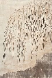 Abstract Art Painting | Whispering Willows by Modern Collection