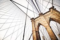 Brooklyn Bridge Up Close by Walljar thumbnail