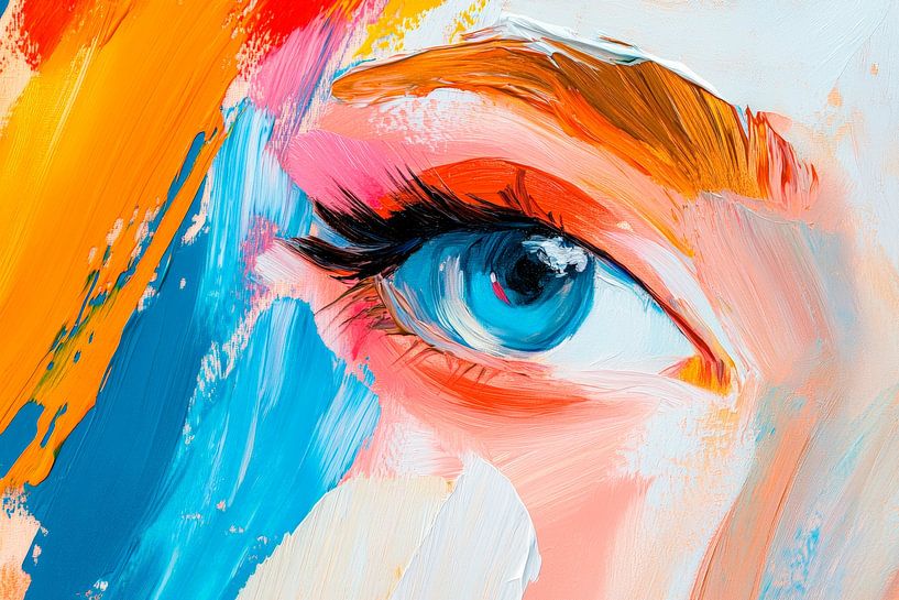 View into the colour wonder - Moment by Poster Art Shop