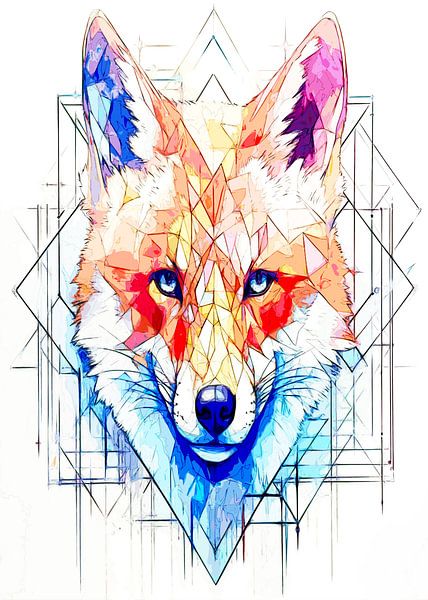 Wolf abstrakt von irvan halim