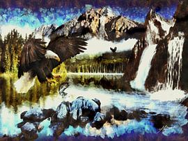 The catch by Emanuel Cuisinier