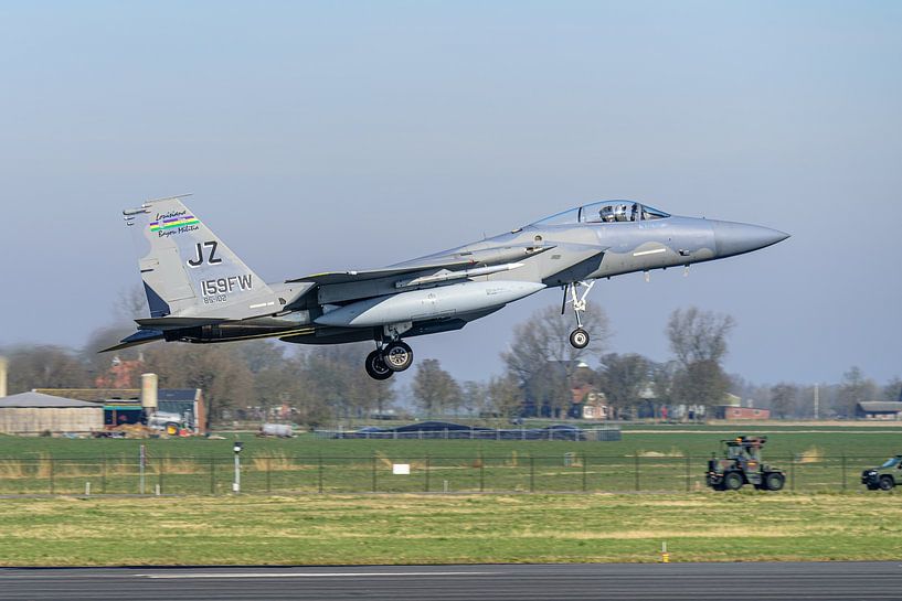 McDonnell Douglas F-15C Eagle from Louisiana ANG. by Jaap van den Berg