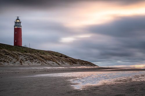 Sunset at the Texel lighthouse