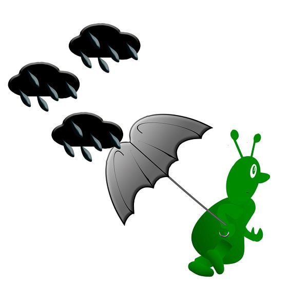 Regenschauer von Grüntyers .