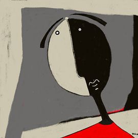 Helicopter management with red t-shirt by Martin Groenhout