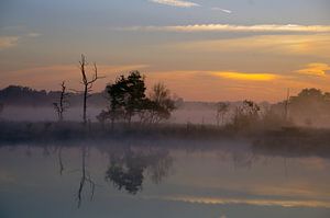 Zonsopkomst Kleine Klotteraard Turnhout  sur Watze D. de Haan