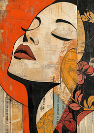 Femme abstraite sur Caprices d'Art