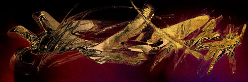 Grafische Pinselstriche. von Alie Ekkelenkamp