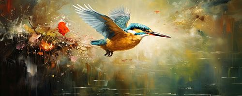 Eisvogel Kunst