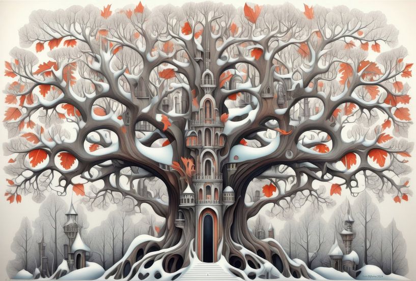 Fantasy World 3 by Rein Bijlsma Art