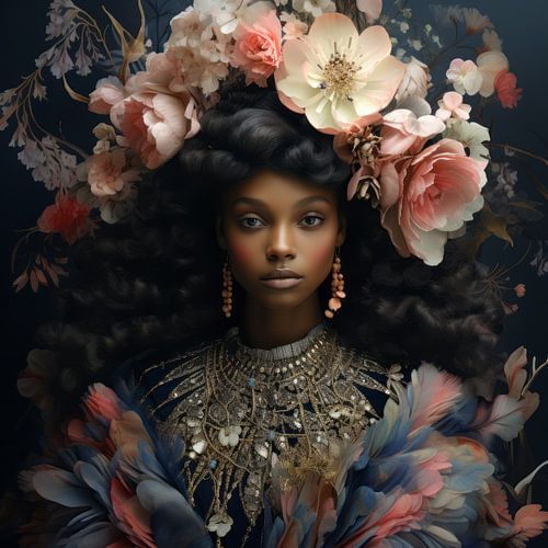 Portret in zachte kleuren