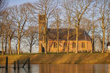 Kerkje in Hijum van Esmee Knijpstra