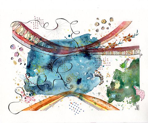 Rêver de nuages qui suivent - 2020 sur Natascha Eigenhuis