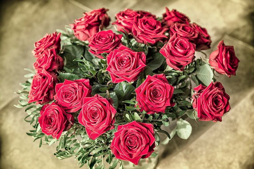 Rode rozen van Egon Zitter