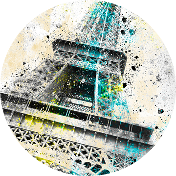Stadskunst PARIJS Eiffeltoren IV van Melanie Viola