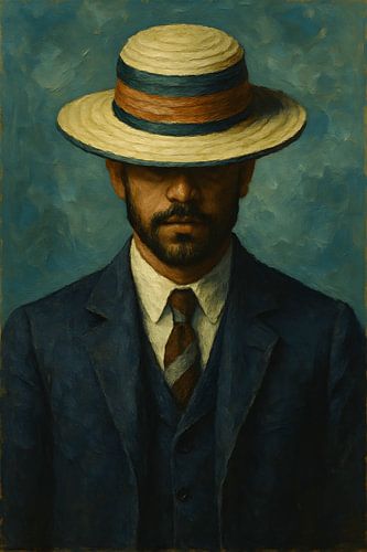 Vintage Portrait Elegant Man