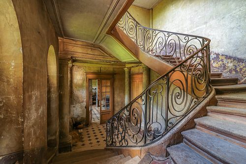 Beautiful old staircase.