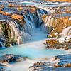Bruarfoss waterfall in Iceland by Anton de Zeeuw
