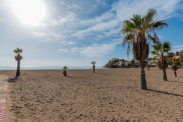 Strand van Bolnuevo in Murcia, Spanje