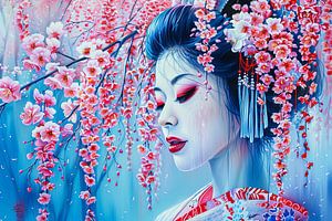 Japanische Geisha