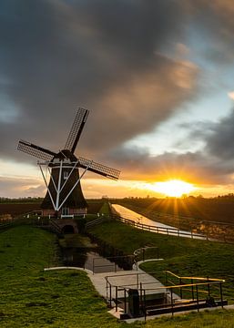 Mühle Goliath, Eemshaven von Hilde Kuiling-Walters