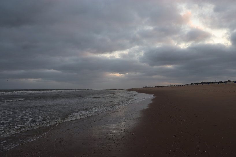 The Shoreline Turns at Sunrise by jpgriffintheauthor