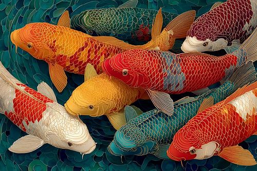 spiritueel leven in beeld vissen