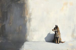Hund | Hund mit hellen Farben