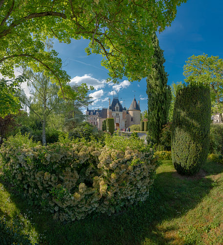 Château et mairie de Saint-Florent-sur-Cher, Saint-Florent-sur-Cher, Cher, Centre-Val de Loire, Fran