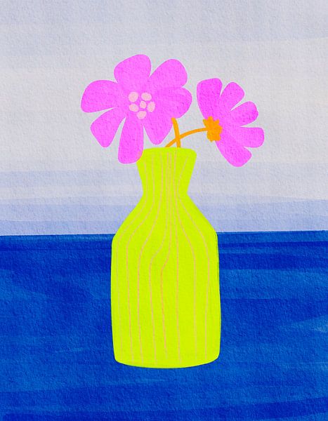 Lebendige Topfblumen von Nikita Jariwala