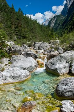 bergdal in Zuid-Tirol