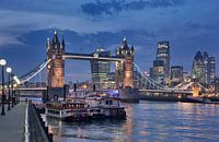 Tower Bridge - London von David Bleeker Miniaturansicht