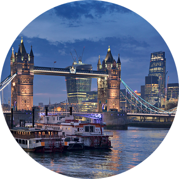 Tower Bridge - Londen van David Bleeker