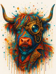 Majesté steampunk des Highlands