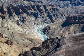 Fish River Canyon in southern Namibia by Rietje Bulthuis