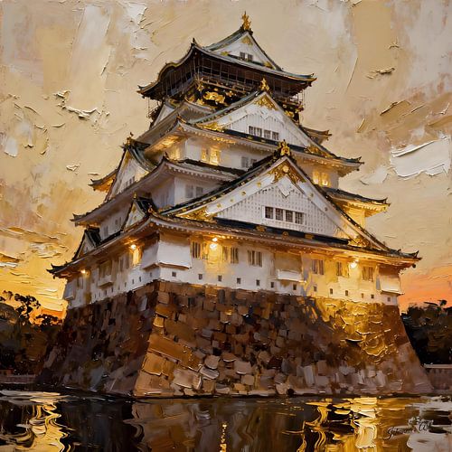 Osaka Castle, Kyobashi, Japan