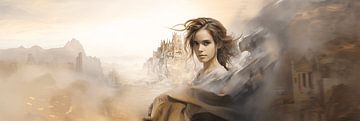 Emma Watson in Surrealistische Droomwereld van Surreal Media