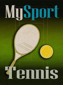 My sport Tennis by Joost Hogervorst