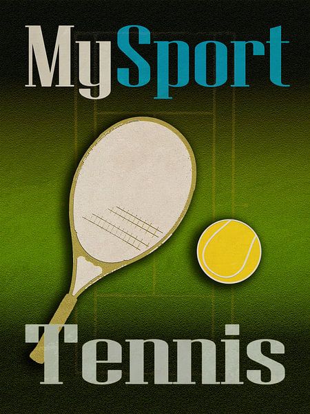 Mon sport Tennis par Joost Hogervorst